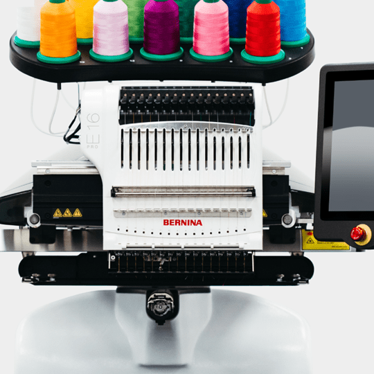BERNINA E 16 PRO – BERNINA multi-needle embroidery - BERNINA